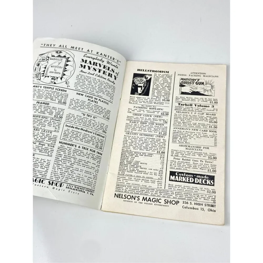 Vtg 1940s Lot of 4 The Linking Ring Magazines Lt. Lee Allen Estes Guy Stanley DT